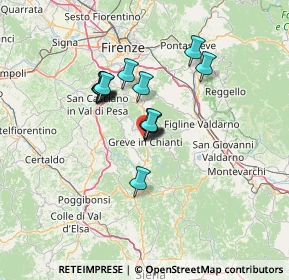 Mappa Via G. da Verrazzano, 50022 Greve in Chianti FI, Italia (9.94533)
