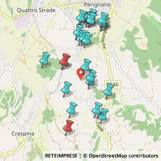 Mappa Via delle Vigne, 56035 Casciana Terme Lari PI, Italia (1.08)