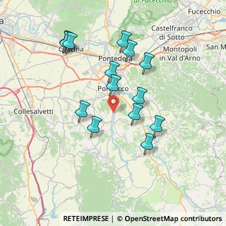 Mappa Via Lutazio Catullo, 56035 Casciana Terme Lari PI, Italia (7.30071)