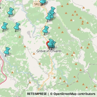 Mappa Via Antonio Gramsci, 50022 Greve in Chianti FI, Italia (5.76133)
