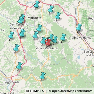 Mappa Via Antonio Gramsci, 50022 Greve in Chianti FI, Italia (8.727)