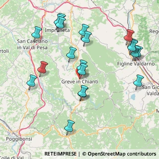 Mappa Via Antonio Gramsci, 50022 Greve in Chianti FI, Italia (9.473)
