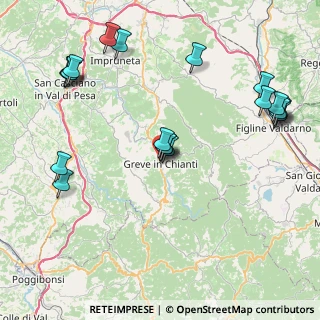 Mappa Via Antonio Gramsci, 50022 Greve in Chianti FI, Italia (10.165)