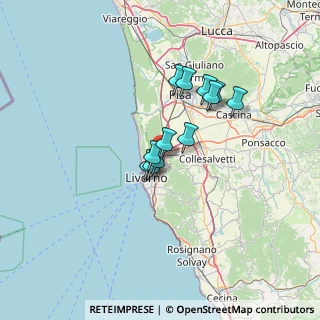 Mappa Via Giovanni Verga, 57014 Stagno LI, Italia (9.71667)