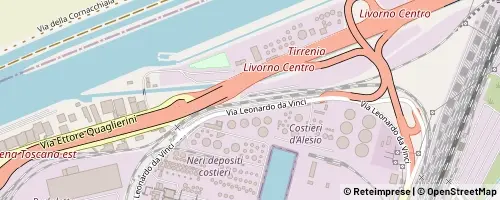 Mappa Livorno