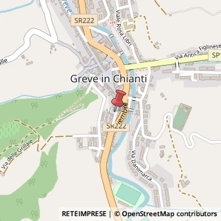 Mappa Via Giuseppe Garibaldi, 20, 50022 Greve in Chianti, Firenze (Toscana)