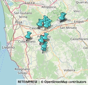 Mappa Via Carlo Collodi, 56035 Casciana Terme Lari PI, Italia (10.60118)