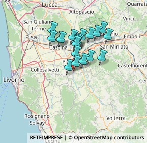 Mappa Via Carlo Collodi, 56035 Casciana Terme Lari PI, Italia (10.6695)