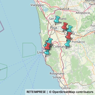 Mappa Via Oberdan Chiesa, 57014 Stagno LI, Italia (9.99692)