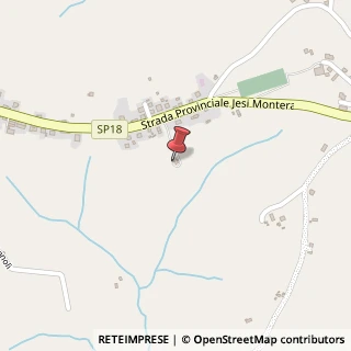 Mappa Via Mercatale, 58/A, 60030 Belvedere Ostrense, Ancona (Marche)