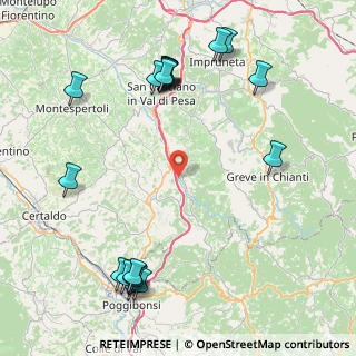 Mappa Via Cimabue, 50028 Tavarnelle Val di Pesa FI, Italia (10.981)