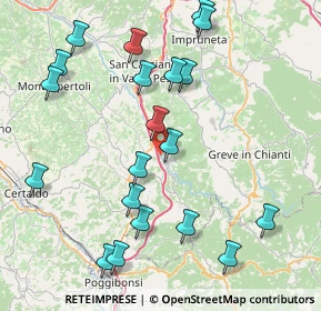 Mappa Via Cimabue, 50028 Tavarnelle Val di Pesa FI, Italia (9.538)