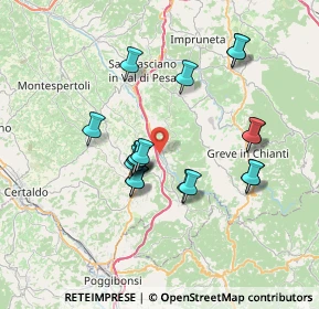 Mappa Via Cimabue, 50028 Tavarnelle Val di Pesa FI, Italia (6.66944)