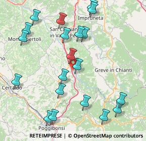 Mappa Via Cimabue, 50028 Tavarnelle Val di Pesa FI, Italia (9.787)