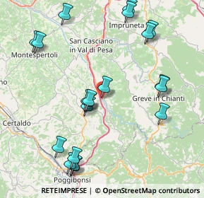 Mappa Via Cimabue, 50028 Tavarnelle Val di Pesa FI, Italia (9.554)