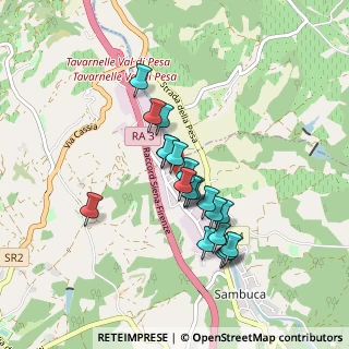 Mappa Via Cimabue, 50028 Tavarnelle Val di Pesa FI, Italia (0.734)