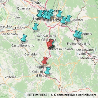 Mappa Via Cimabue, 50028 Tavarnelle Val di Pesa FI, Italia (17.326)