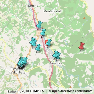 Mappa Via Cimabue, 50028 Tavarnelle Val di Pesa FI, Italia (2.444)