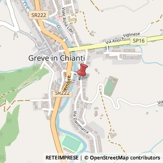 Mappa Via P. Mantegazza, 24, 50022 Greve in Chianti, Firenze (Toscana)