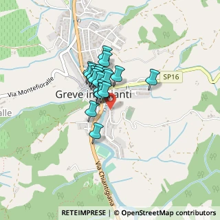 Mappa Via P. Mantegazza, 50022 Greve in Chianti FI, Italia (0.274)