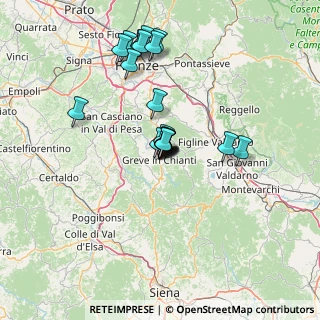 Mappa Via Gino Cuccuini, 50022 Greve in Chianti FI, Italia (12.0385)