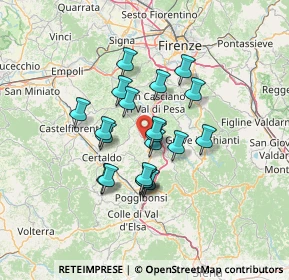 Mappa Strada Noce, 50028 Tavarnelle Val di Pesa FI, Italia (10.639)