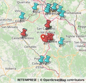 Mappa Strada Noce, 50028 Tavarnelle Val di Pesa FI, Italia (15.727)