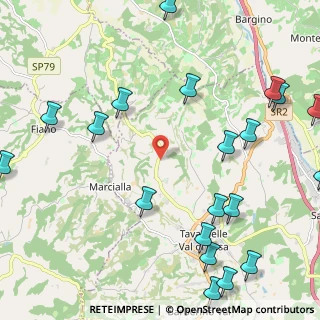 Mappa Strada Noce, 50028 Tavarnelle Val di Pesa FI, Italia (3.0935)
