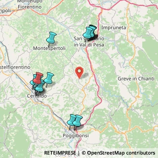 Mappa Strada Noce, 50028 Tavarnelle Val di Pesa FI, Italia (9.7585)