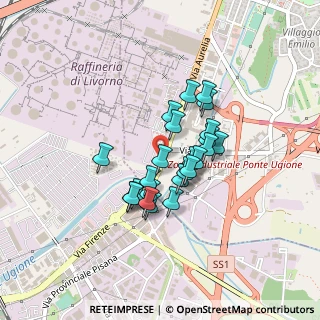 Mappa Via Aurelia, 57015 Stagno LI, Italia (0.3125)