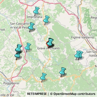 Mappa Piazza Trieste, 50022 Greve in Chianti FI, Italia (8.3665)