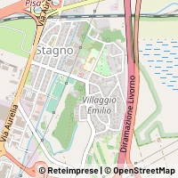 Mapa Livorno
