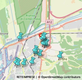 Mappa Via Aurelia Fraz-stagno, 57014 Stagno LI, Italia (1.84571)