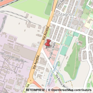 Mappa Strada Statale 1 Via Aurelia, 139, 57017 Livorno, Livorno (Toscana)