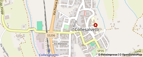 Mappa Collesalvetti