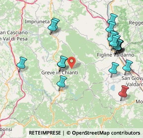 Mappa Località Canonica, 50022 Greve in Chianti FI, Italia (9.496)