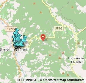 Mappa Località Canonica, 50022 Greve in Chianti FI, Italia (2.577)