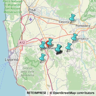 Mappa SP delle Colline dei Lar, 57014 Collesalvetti LI (5.26091)