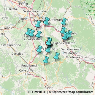 Mappa Via della Fratellanza, 50022 Greve FI, Italia (10.2435)