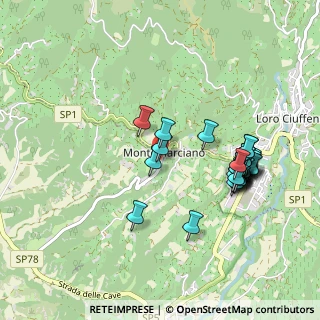 Mappa Via di Riofi, 52024 Loro Ciuffenna AR, Italia (0.98667)