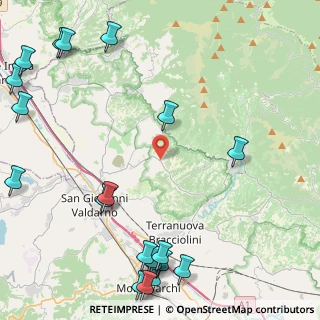 Mappa SP 6, 52028 Terranuova Bracciolini AR, Italia (6.717)