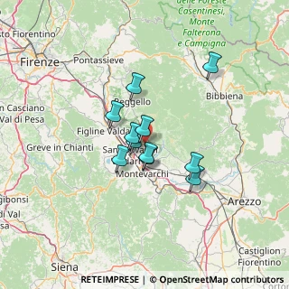 Mappa SP 6, 52028 Terranuova Bracciolini AR, Italia (9.63)