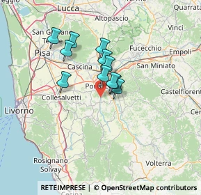 Mappa Località La Capannina, 56035 Casciana Terme Lari PI, Italia (9.87455)