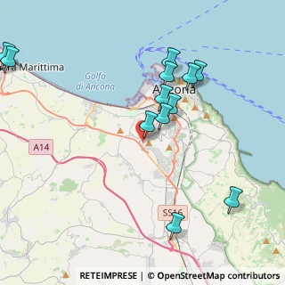 Mappa Via di Pontelungo, 60127 Ancona AN, Italia (4.58583)