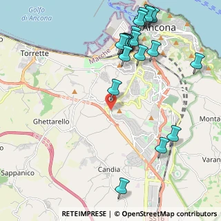 Mappa Via di Pontelungo, 60127 Ancona AN, Italia (2.668)