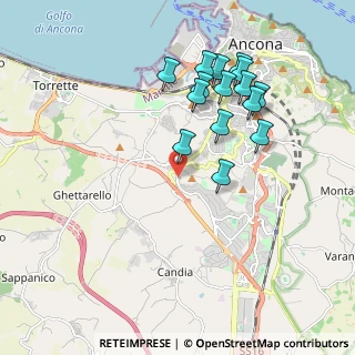 Mappa Via di Pontelungo, 60127 Ancona AN, Italia (1.952)