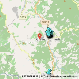 Mappa Via Montefioralle, 50022 Greve in Chianti FI, Italia (1.3135)