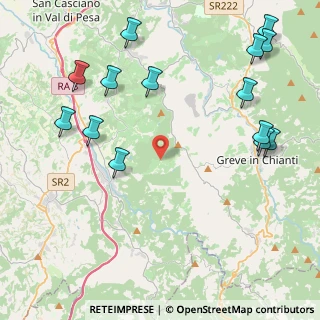 Mappa Strada di Greve, 50028 Tavarnelle Val di Pesa FI, Italia (5.61)