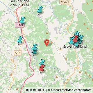 Mappa Strada di Greve, 50028 Tavarnelle Val di Pesa FI, Italia (5.18833)