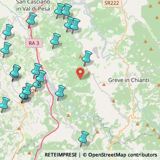 Mappa Strada di Greve, 50028 Tavarnelle Val di Pesa FI, Italia (6.3705)